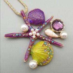 Betsey Johnson Starfish Necklace | Poshmark
